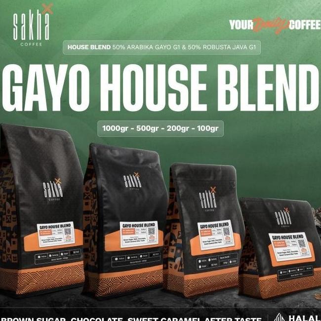

PROMO KOPI ARABIKA GAYO HOUSE BLEND PREMIUM COFFEE ESPRESSO BIJI BUBUK COFFE