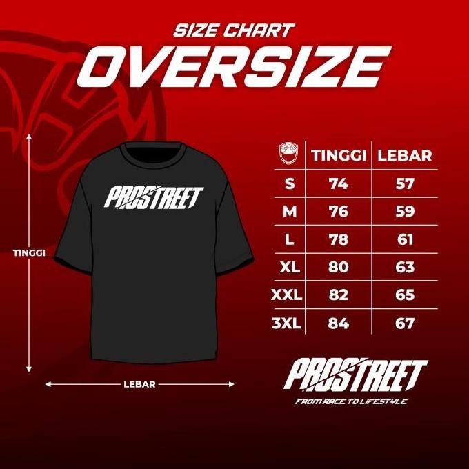 Promo Prostreet T-Shirt Oversize Victory Collab X Rc Motogarage Pink Kaos Pro Street Original