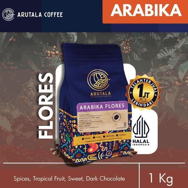 

PROMO ARUTALA KOPI FLORES BAJAWA ARABIKA ARABICA COFFEE 1KG