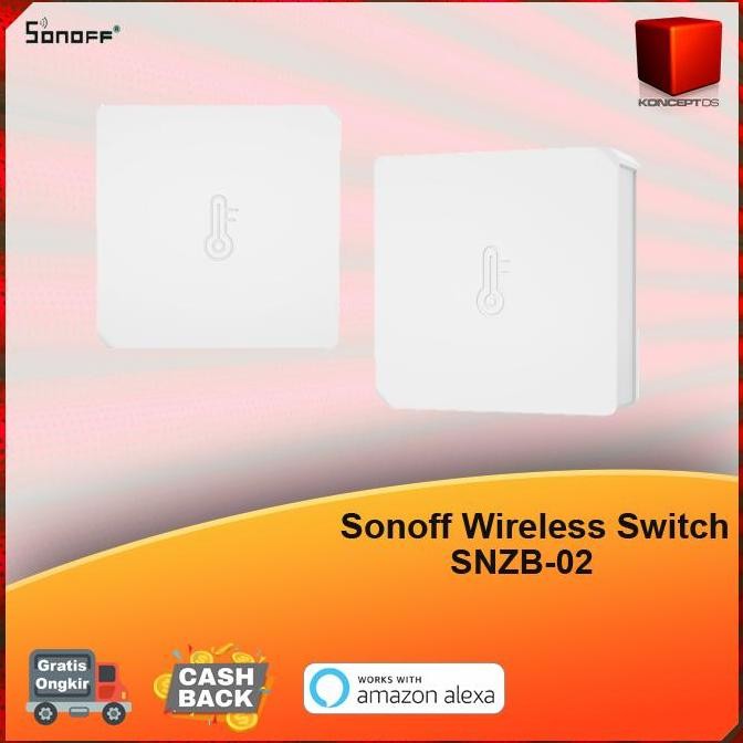 Sonoff ZigBee Wireless Smart Temperature & Humidity Sensor SNZB-02