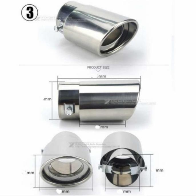 Muffler Buntut Knalpot Mobil Honda CRV