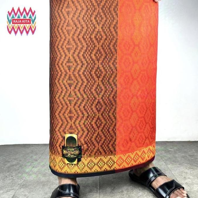 Sarung Wadimor | Motif Strimin Grosir | Songket Mercerized MS