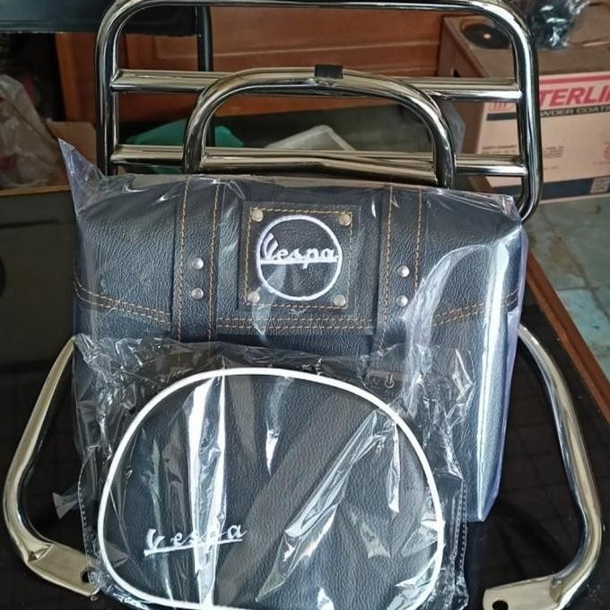backrack tas vespa sprint primavera. aksesoris vespa