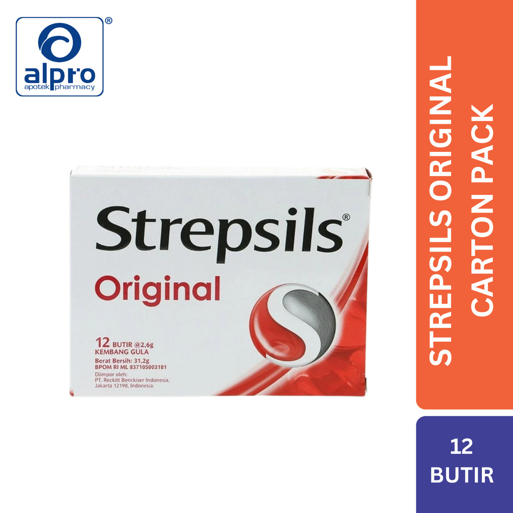 

Strepsils Original Carton Pack 2X6S