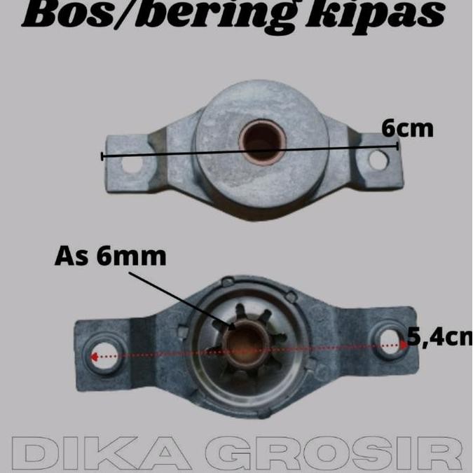 {{{{}}] BOS Kuping Kipas Angin Miyako 9 Inch AS 6mm - Harga per Pcs
