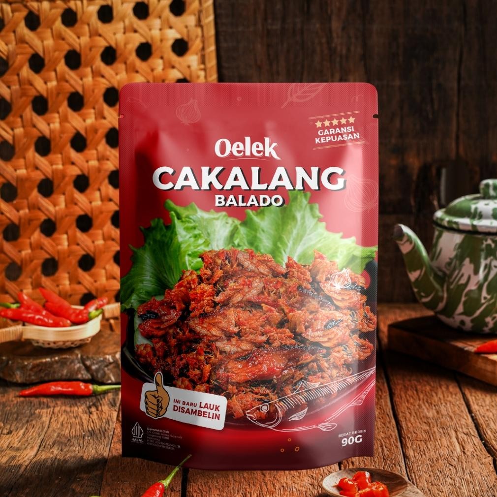 

Oelek Paket Cobain Dulu 3 Lauk 100 gram Lebih Hemat / Cakalang Balado / Cumi Cabe Ijo / Ayam Kecomng / Lauk Siap Saji