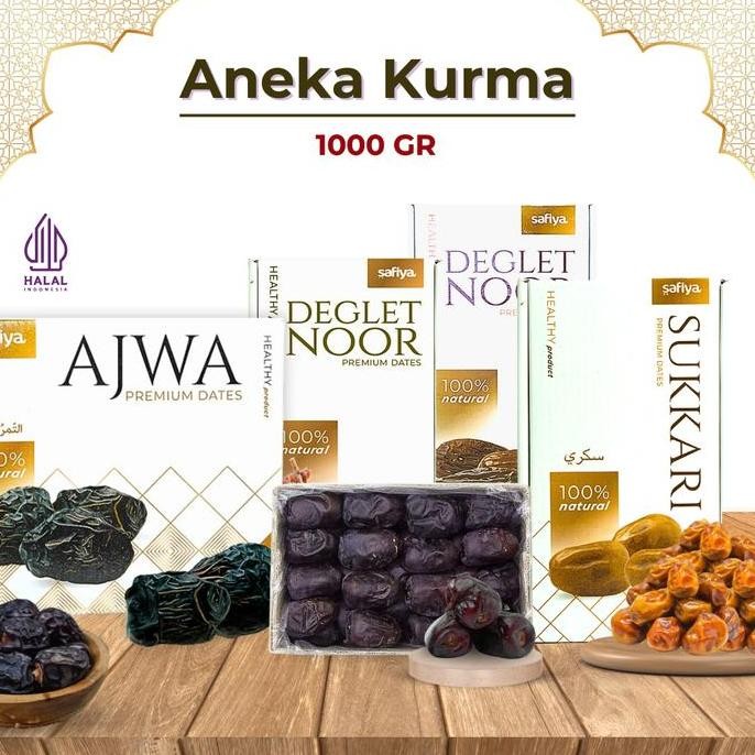 

[VARIAN LENGKAP] KURMA 1 KG ANEKA KURMA ARAB MADINAH IRAN - AJWA SUKARI BAM TUNISIA OLEH OLEH HAJI