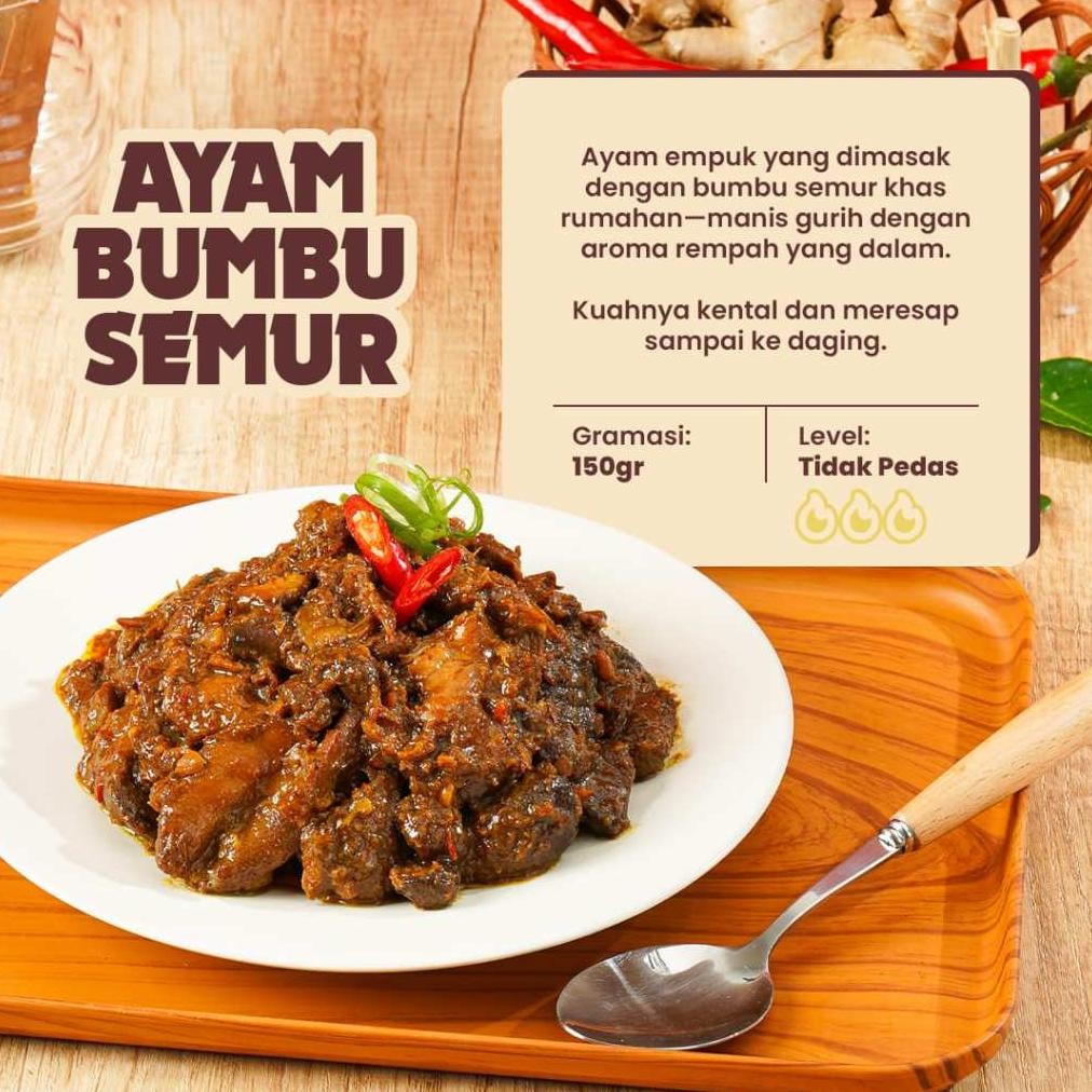 

[BUY 2 GET 4] Lahap Bareng - Paket Kembaran 2 Lauk | Makanan Instant Ready to Eat, Real Food, Praktis & Tanpa Pengawet | Cumi Iga Sambal Cumi Pedas