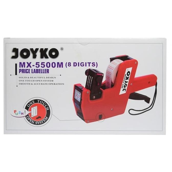 

Label Harga Joyko Mx 5500 M / Alat Label Harga 1 Baris /Price Labeller Kualitas Terbaik Harga Termurah
