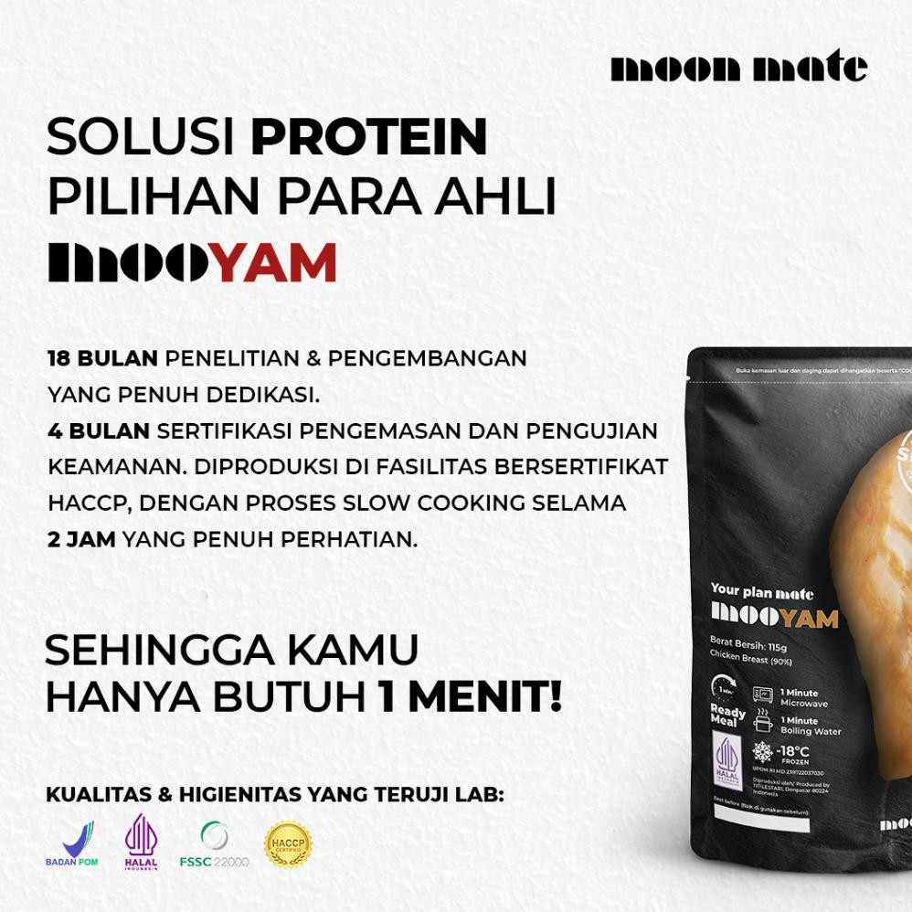 

Moonmate - Dada Ayam MOOYAM Spicy Protein Rendah Garam