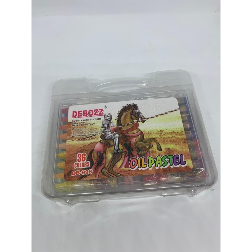 

Crayon Debozz 36 Colors Oil Pastel Krayon Deboss 36 Warna