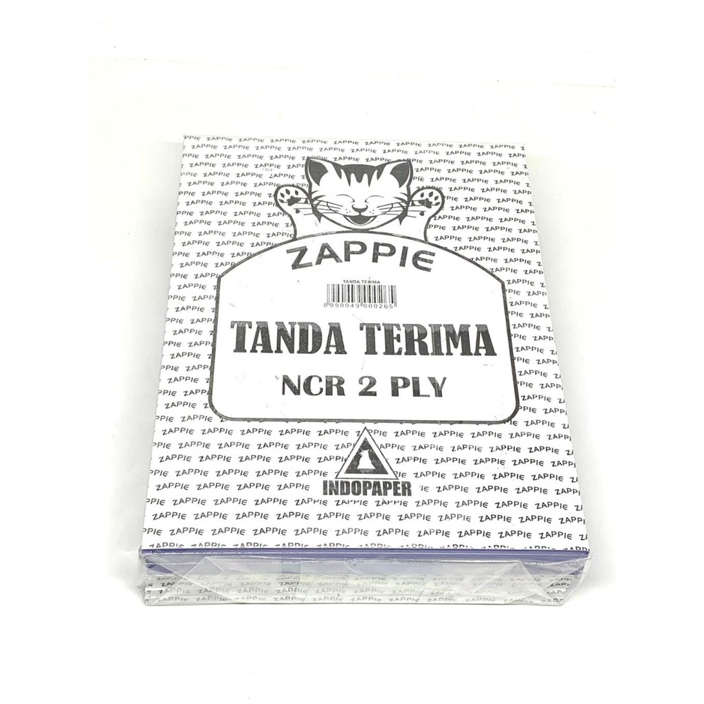 

ZAPPIE BUKTI TANDA TERIMA BARANG 2 PLY 1/2 FOLIO - SIAP KIRIM