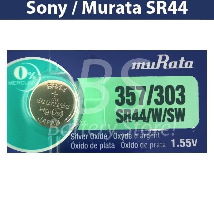 SALE BATERAI KANCING SONY SR44 UNTUK JAM KALKULATOR SR 44 357 303