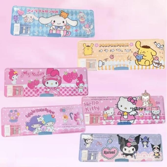 

Baru Kotak Pensil Magnet Karakter Kuromi Melody Cinnamoroll Terbaru