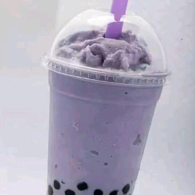 

baru bubuk minuman taro milk powder 1 kg - smoothies rasa ubi ungu premium