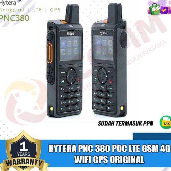 BARU HYTERA PNC380 PRO WIFI 4G LTE GPS HT POC GSM ORIGINAL HYTERA