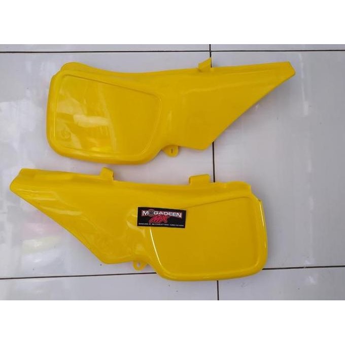 Cover Side Dek Samping Suzuki TS125 TS 125 Kuning