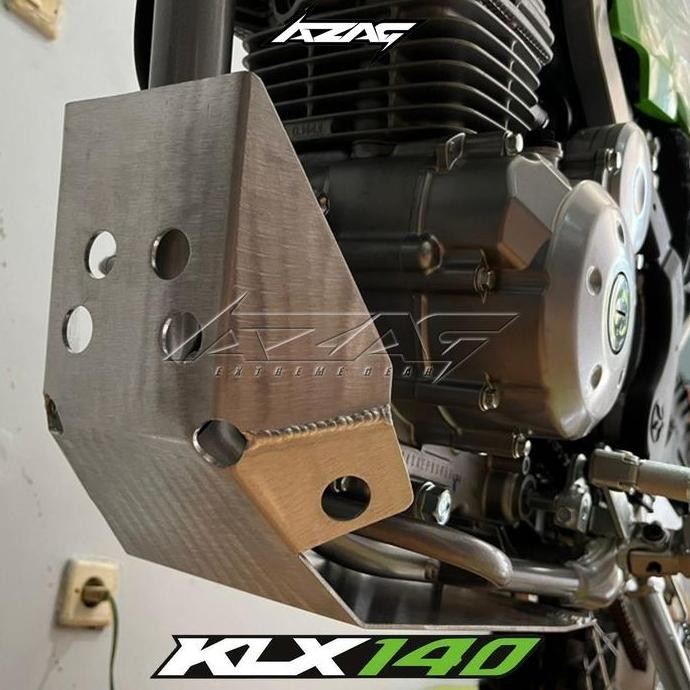 ENGINE GUARD KAWASAKI KLX 140 PELINDUNG MESIN BAWAH ALUMUNIUM