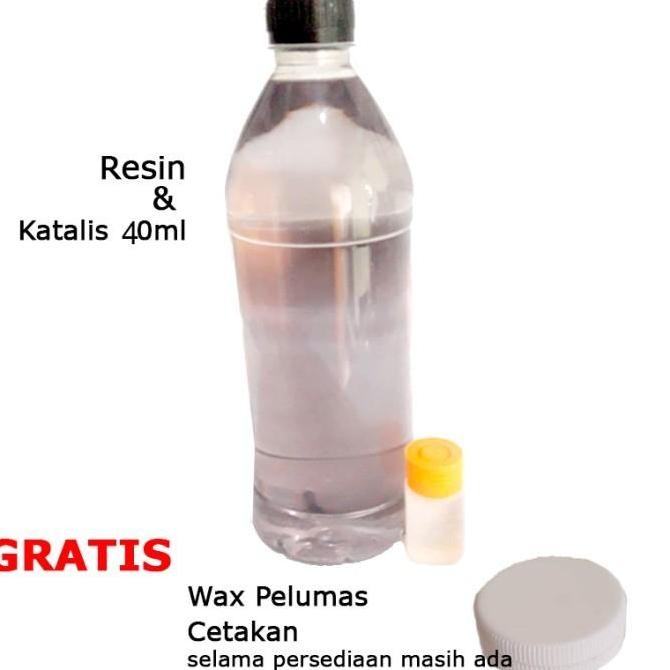 

[Expert] RESIN BENING 1kg plus Katalis 30. ml GRATIS WAX untuk Pelumas Cetakan