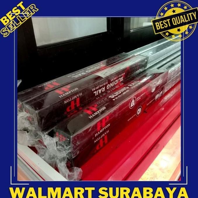 [Expert] Rel pintu geser sliding rail HAMPTON geser 2m / pintu 100 cm dekson