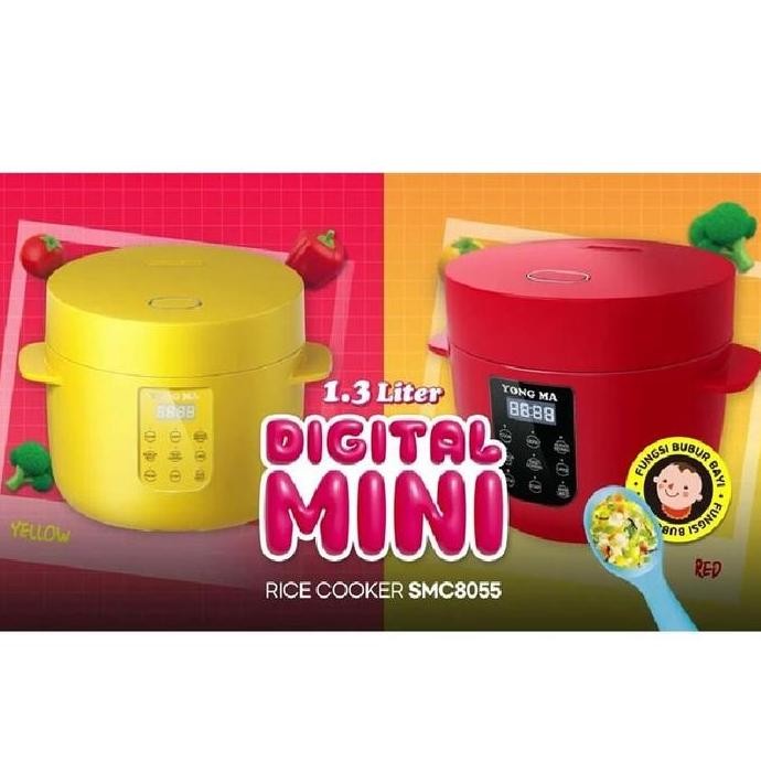 Yong Ma Small Digital Rice Cooker | Magic Com Smc 8055 1.3 Liter
