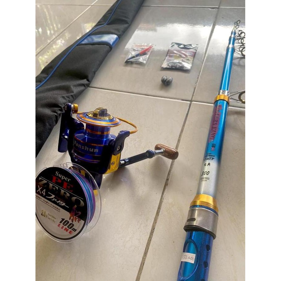 Set Pancing Laut Mewah Lengkap Tinggal Pake