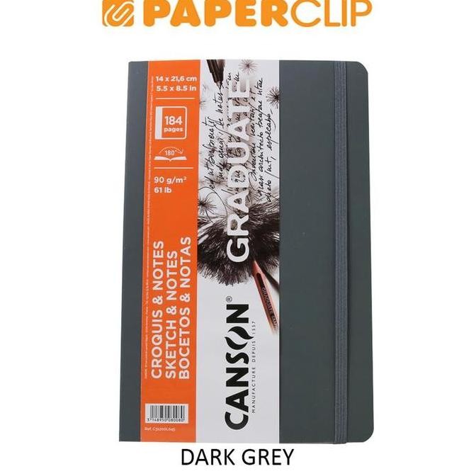 

Sale Sketchbook Canson Graduate Notes 14X21 Soft Cover