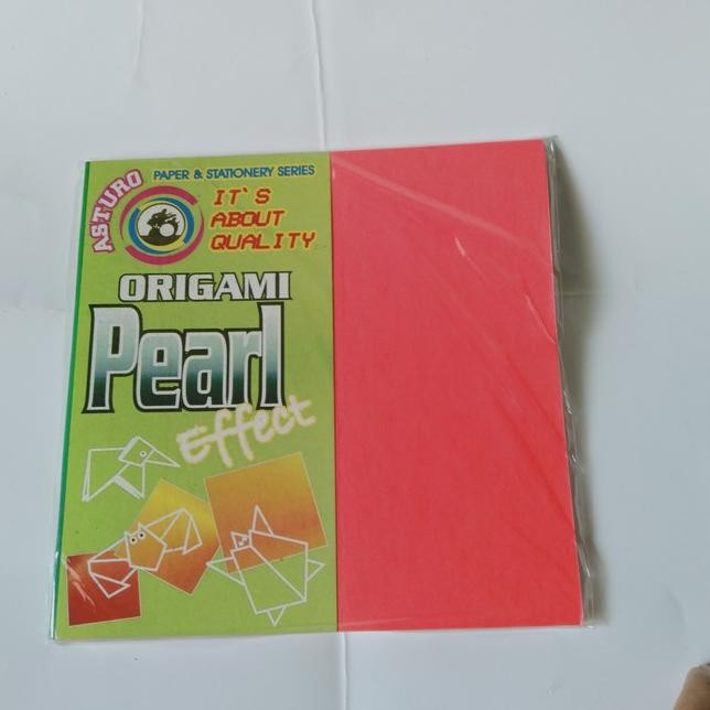 

Kertas Gami Kertas Lipat Polos Asturo Pearl Uk. 16 X 16 Isi 40 Lb