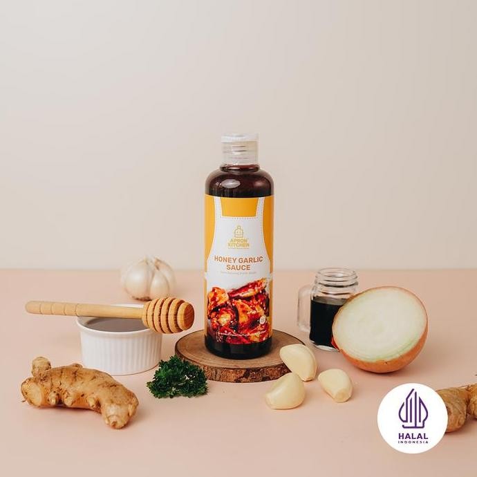 

Apron Kitchen Honey Garlic Bawang Madu Saus Bumbu Masak Korea Botol 250ml OS