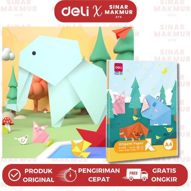 

Gamicraft Rkertas Lipat 10 Warna A4 Deli 83634 Pak