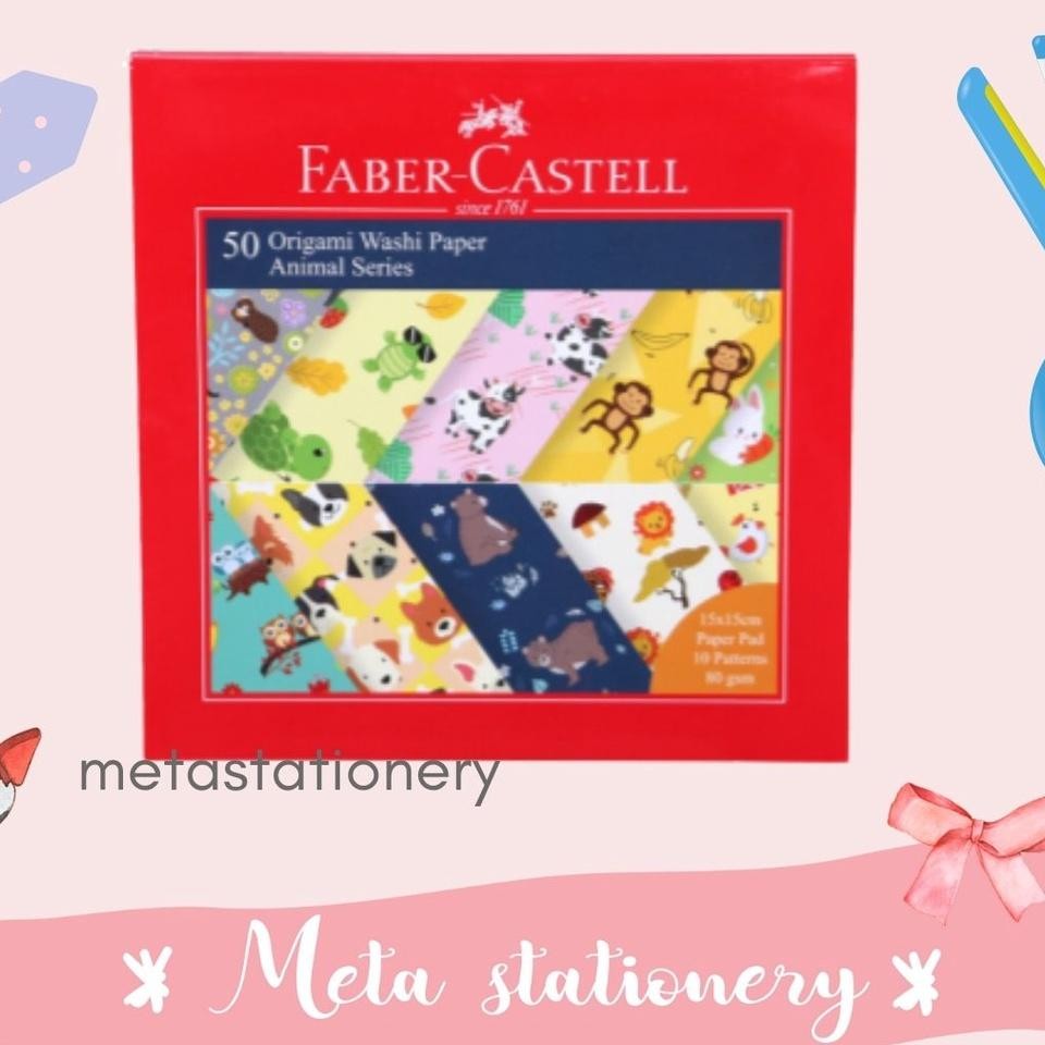 

Kertas Lipat Gami Washi R Fruit Series 16 X16 Faber Castell