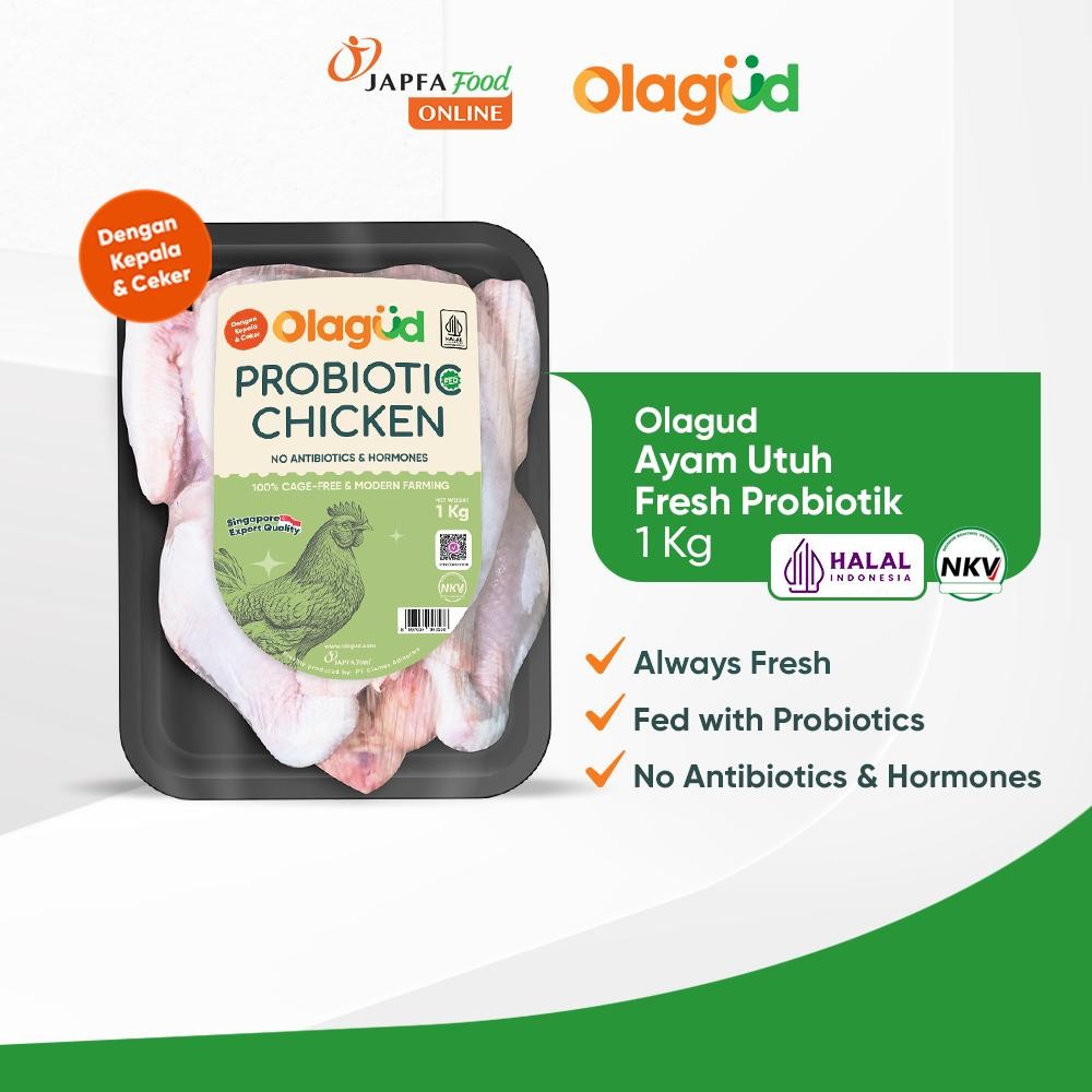 

Olagud Ayam Utuh Fresh Probiotik 1 kg