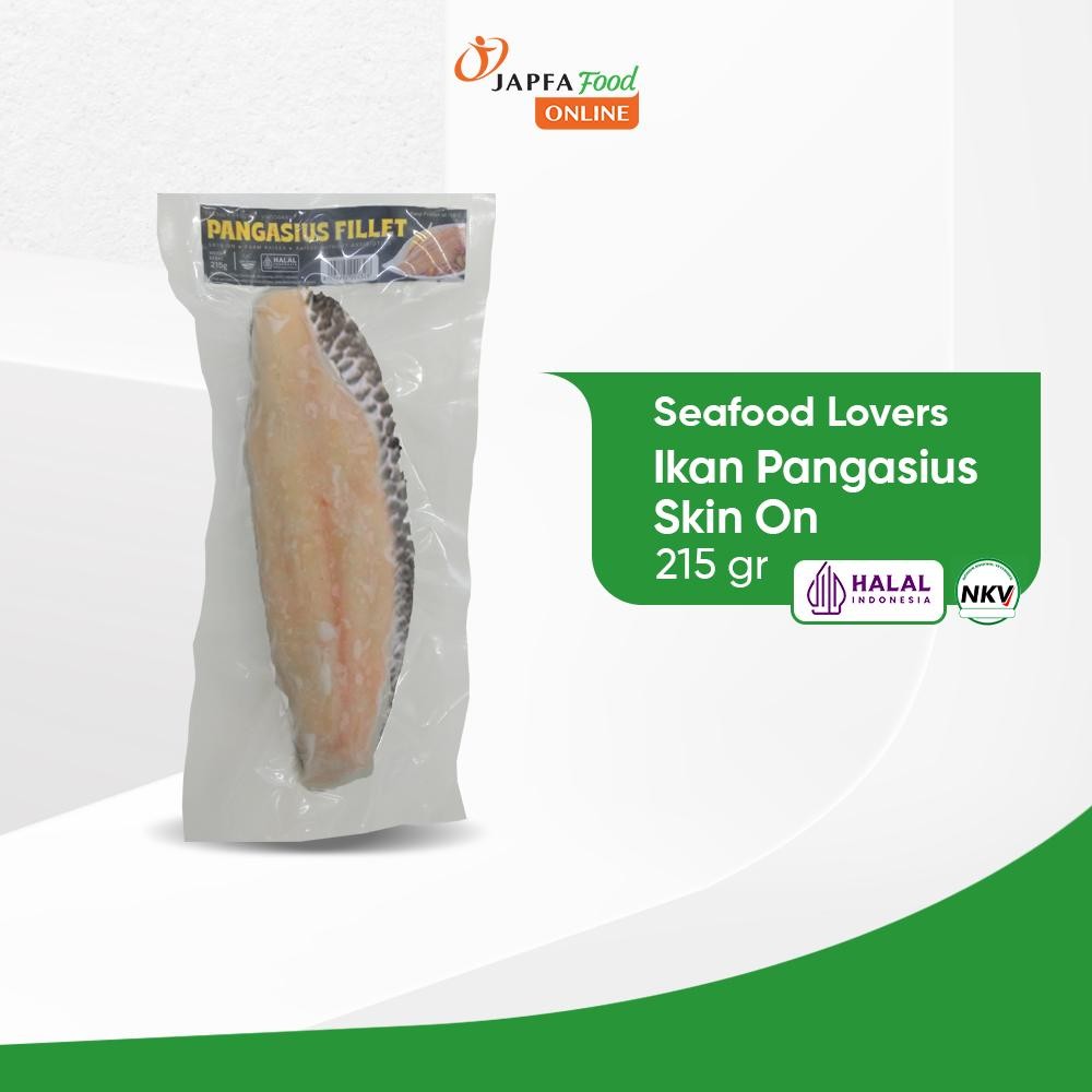 

Seafood Lovers Ikan Fillet Pangasius Skin On / Ikan Patin 215 Gr