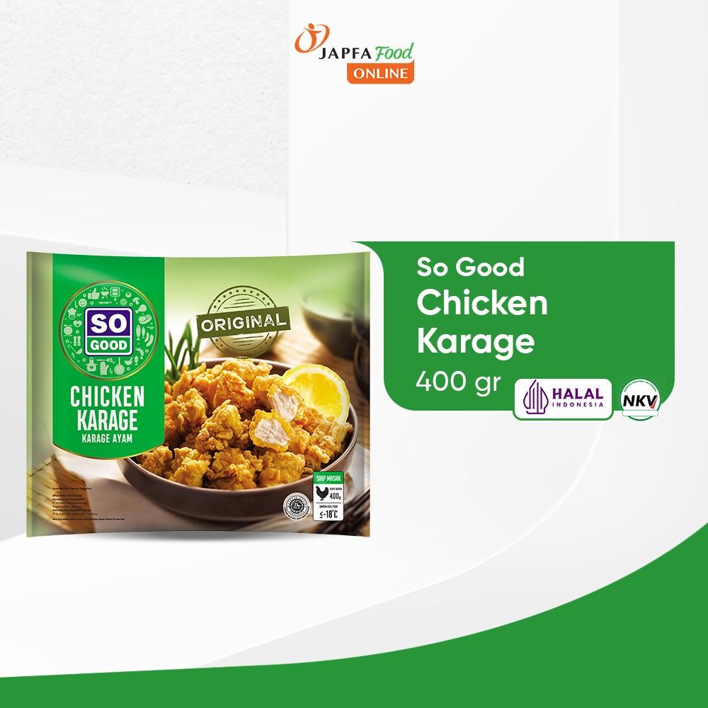 

So Good Chicken Karage / Karage Ayam 400gr