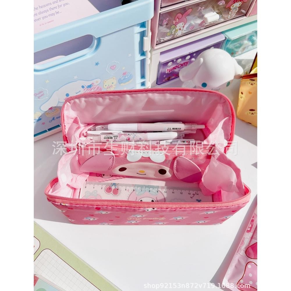

Ready_Stock_Cod New Edition Tempat Pensil Sanrio / 2023 Kotak Pensil Sanrio Persegi Panjang Terbaru Cinnamorol Kuromi Ad-56