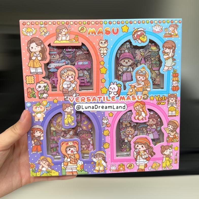 

Ready_Stock_Cod Sticker Masu Terbaru 100Lembar Box Pvc Stiker Anti Air Uh-22