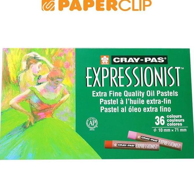 

NEW CRAYON SET XLP36 SAKURA 36C EXPRESSIONIST