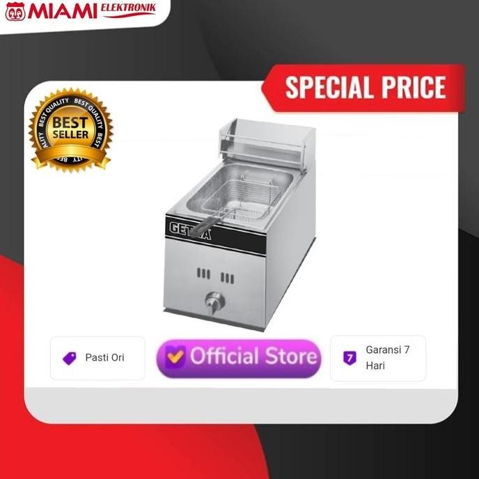 TERBARU - Getra Gas Deep Fryer GF-101G / Penggorengan Getra GF101G Getra GF101