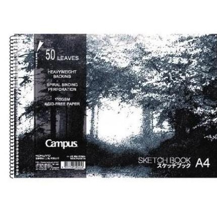 

Sale Kokuyo Campus Sketchpad, Spiral Binding 110 Gsm Acid-Free