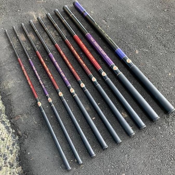 Joran Tegek Murah Haizhen Dragon Pole Spek Lentur