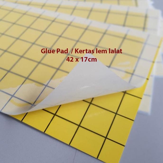 

Produk Baru!! Gluepad 1 Lembar Kertas Lem Serangga Fly Catcher 42x17cm Lengket Ampuh