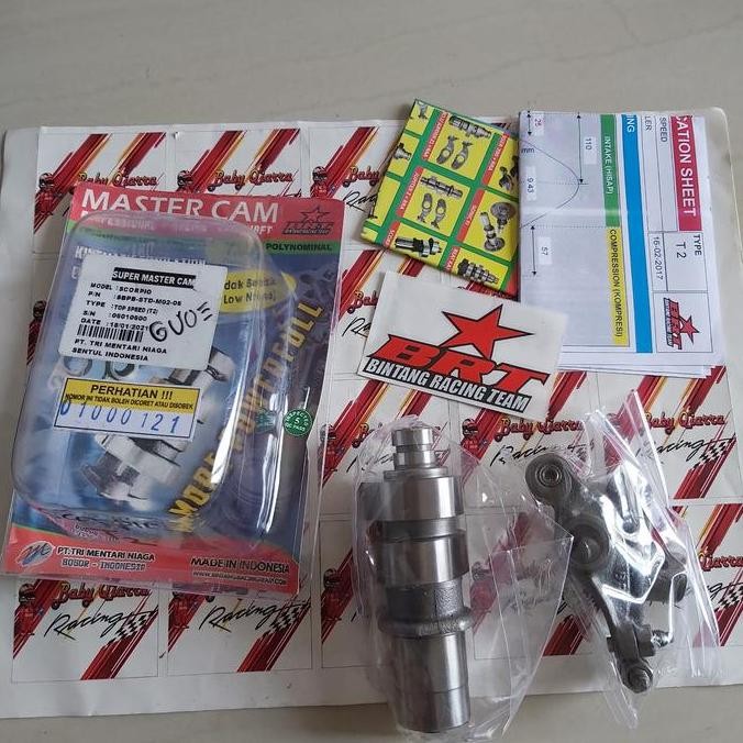diskon noken as kem brt yamaha scorpio t2 racing master camshaft tune up