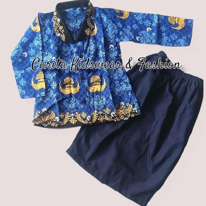 Promo.. Baju Profesi Guru Anak Dan Bayi Perempuan Katun