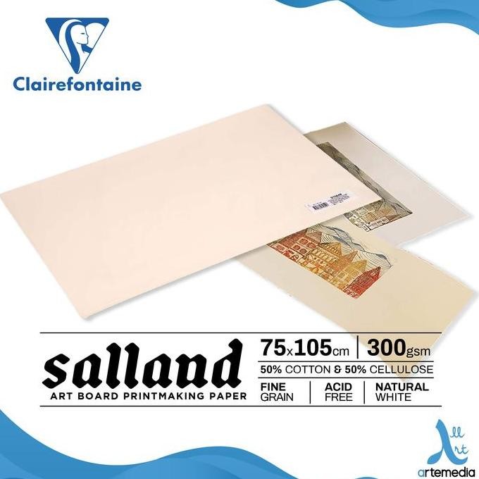 

TERBARU - Kertas Cetak Clairefontaine Salland Art Board Printmaking Paper
