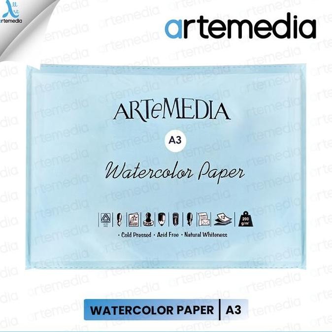 

Sale Artemedia Watercolour Paper A3 - Kertas Cat Air