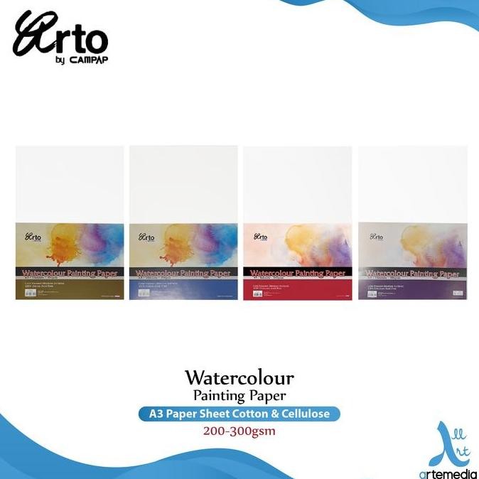

Sale Arto A3 Watercolour Paper Sheets