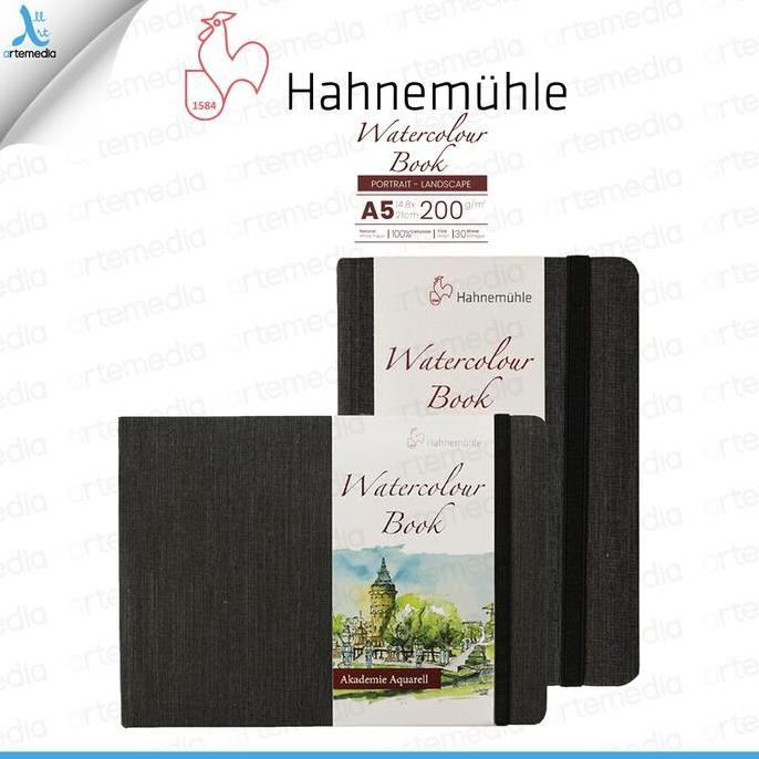 

TERBARU - Kertas Cat Air Hahnemuhle A5 Watercolor Paper Sketchbook