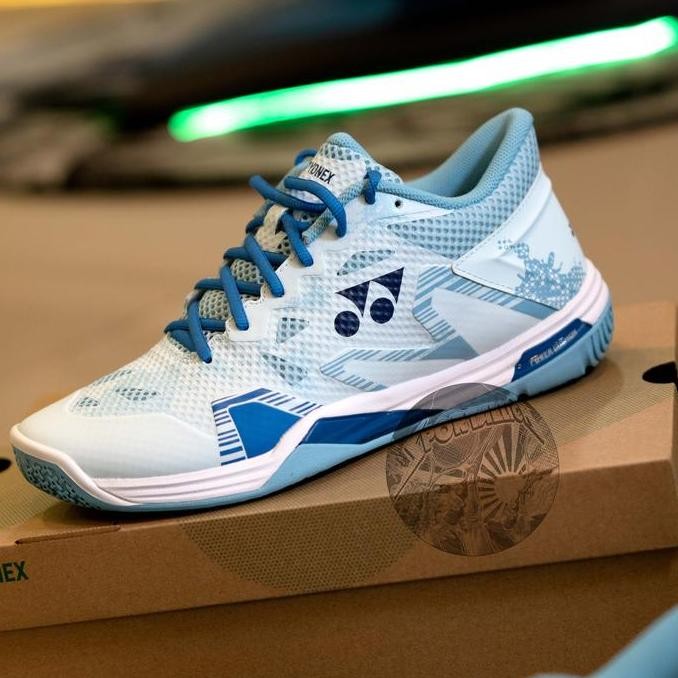 TERMURAH - Sepatu Badminton Yonex Power Cushion Eclipsion Z 3 MID CUT SHBELZ3MD - Light Blue (JP Mod