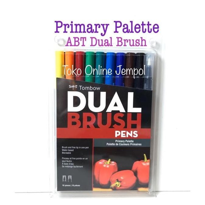 

Primary Palette ABT Dual Brush Tombow 56167 Spidol Marker ATK0873TW