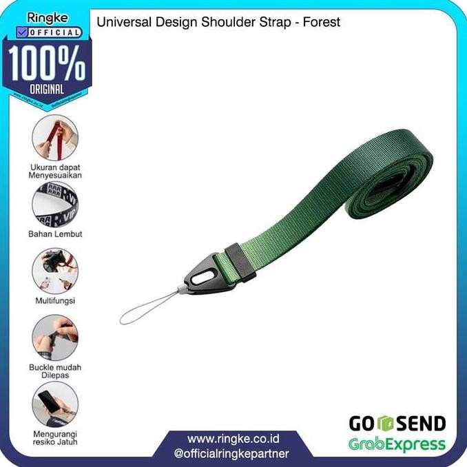 

Ringke Shoulder Strap Forest Tali Hp Gantungan Wrist Lanyard